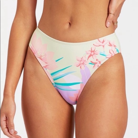 ☀️BILLABONG☀️RIP CURL☀️LOST IN DAYDREAM Premium Surf Banded Fixed Top BIKINI SET - Picture 10 of 15